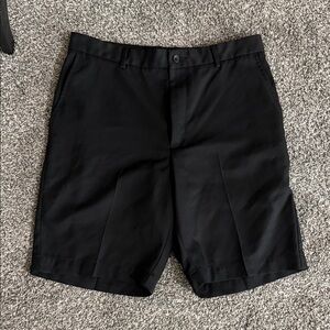 Greg Norman Collection Charcoal Flat Front Shorts